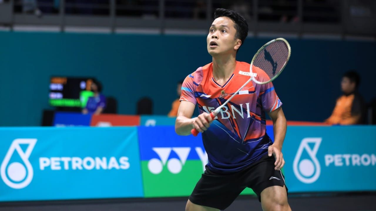 anthony Ginting Kandas di Malaysia Open 2023