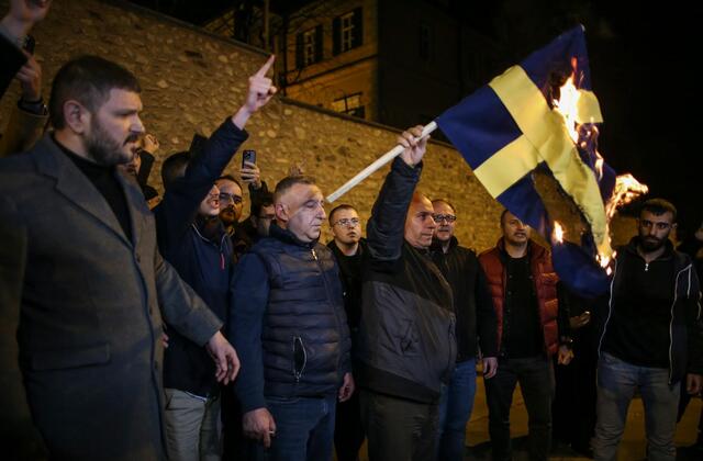 Muslim Turki Memprotes Pembakaran Alquran di Swedia