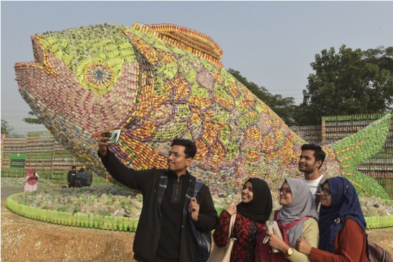 Bangladesh Gelar Pameran Seni Bertajuk "Ubah Limbah Jadi Kekayaan"