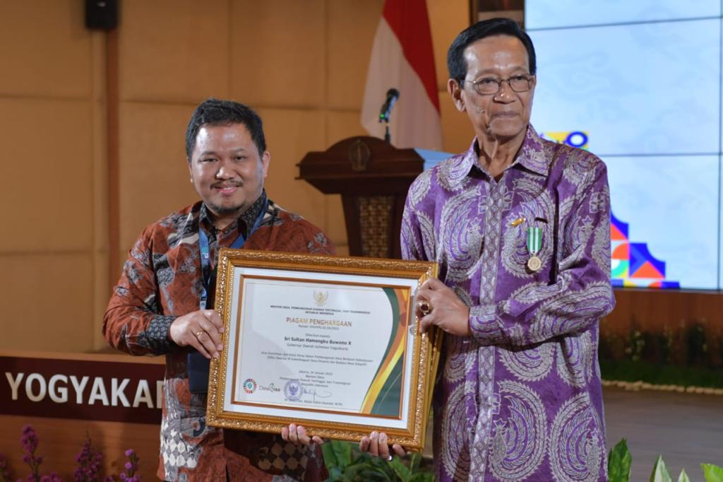 Sukses Bangun Desa Budaya, Kemendes PDTT Beri Penghargaan Pemprov DI Yogyakarta