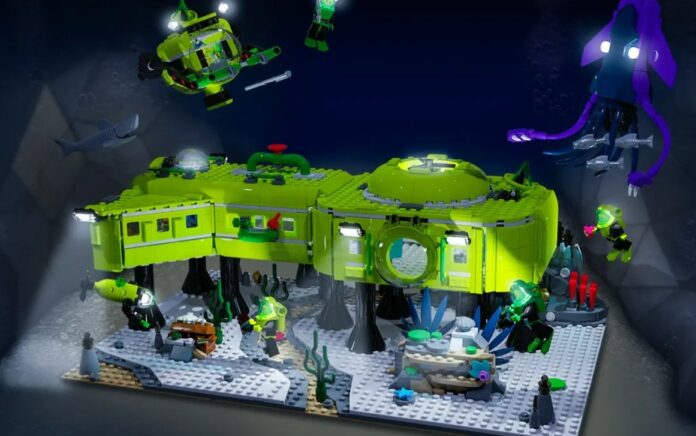 Menyerupai Subnautica, Lego Stasiun Penelitian Bawah Air Ini Bisa Jadi Kenyataan