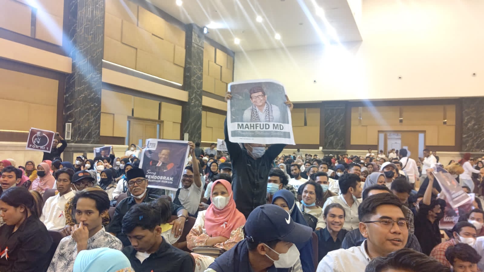 Didukung Garda Bangsa dan Mahasiswa, Nama Mahfud MD Berkibar di Musra XVI Yogyakarta
