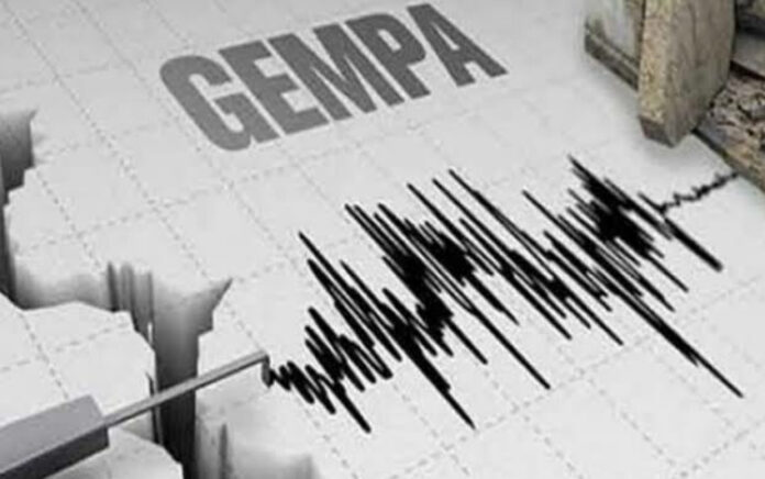 Gempa M 4,7 Guncang Pesisir Barat Lampung