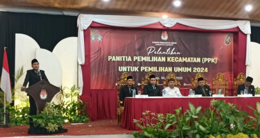 135 PPK Sumenep Dilantik, Ketua KPU: Perkaya Literasi Kepemiluan