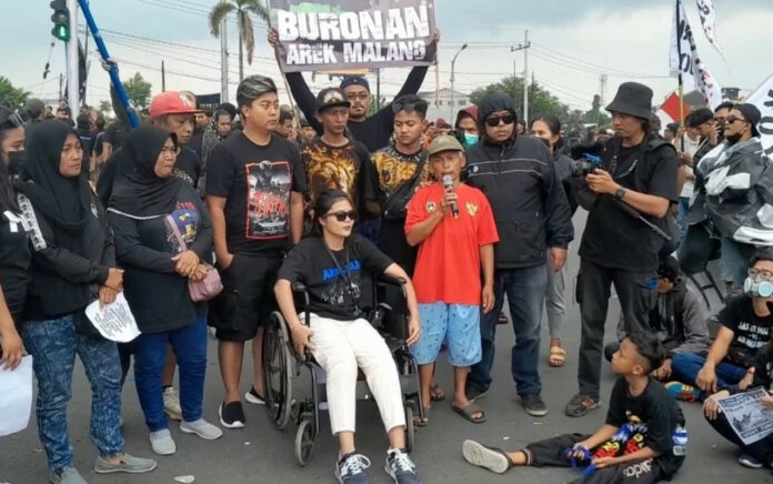 Datangi Istana, Aremania Minta Atensi Jokowi soal Tragedi Kanjuruhan