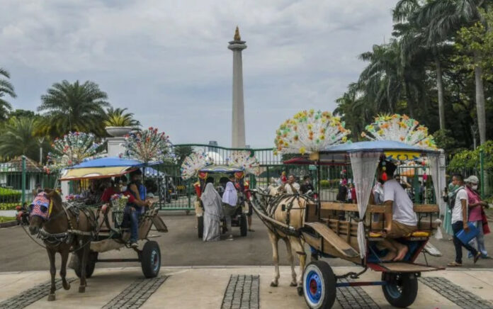 Tak Dilarang, Heru Pastikan Delman Beroperasi Tiap Akhir Pekan di Monas