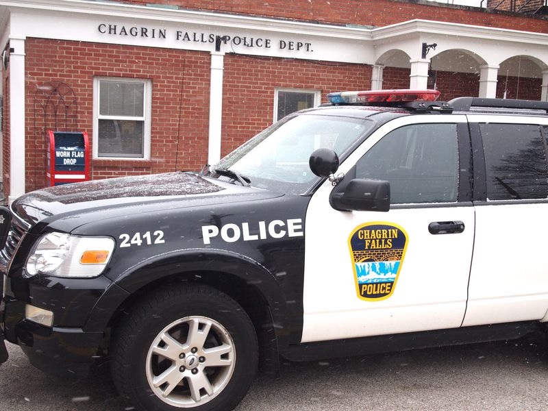 Mobil polisi Chagrin Falls. Foto: Cleveland.com.