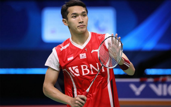 Jonatan Christie bakal bertemu sesama wakil Indonesia di babak 16 besar