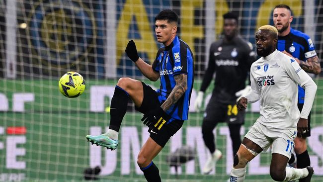 Lawan 10 Pemain, Empoli Menang 1-0 dari Inter Milan