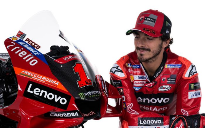 Berniat Pertahankan Juara, Francesco Bagnaia Pakai Nomor 1 di MotoGP 2023
