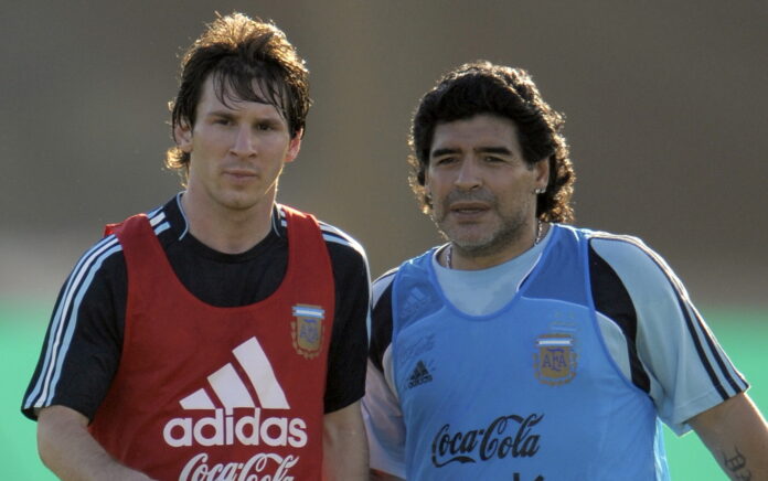 Lionel Messi Punya Banyak Kesamaan dengan Diego Maradona