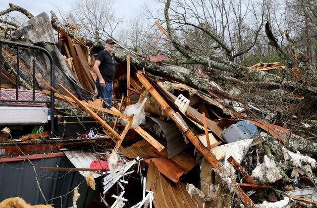 Sedikitnya 6 Orang Tewas Saat Tornado dan Badai Petir Melanda Alabama Tengah