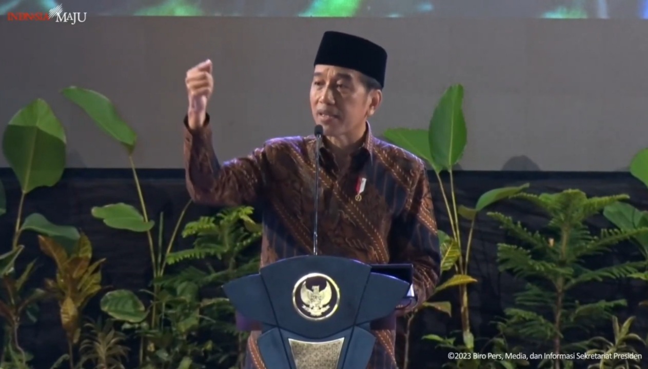 Buka Muktamar XVIII Pemuda Muhammadiyah, Jokowi Minta Lahirkan Agenda Besar