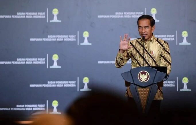 Presiden Ajak HIPMI Bangun Ekosistem Usaha Indonesia Lebih Baik