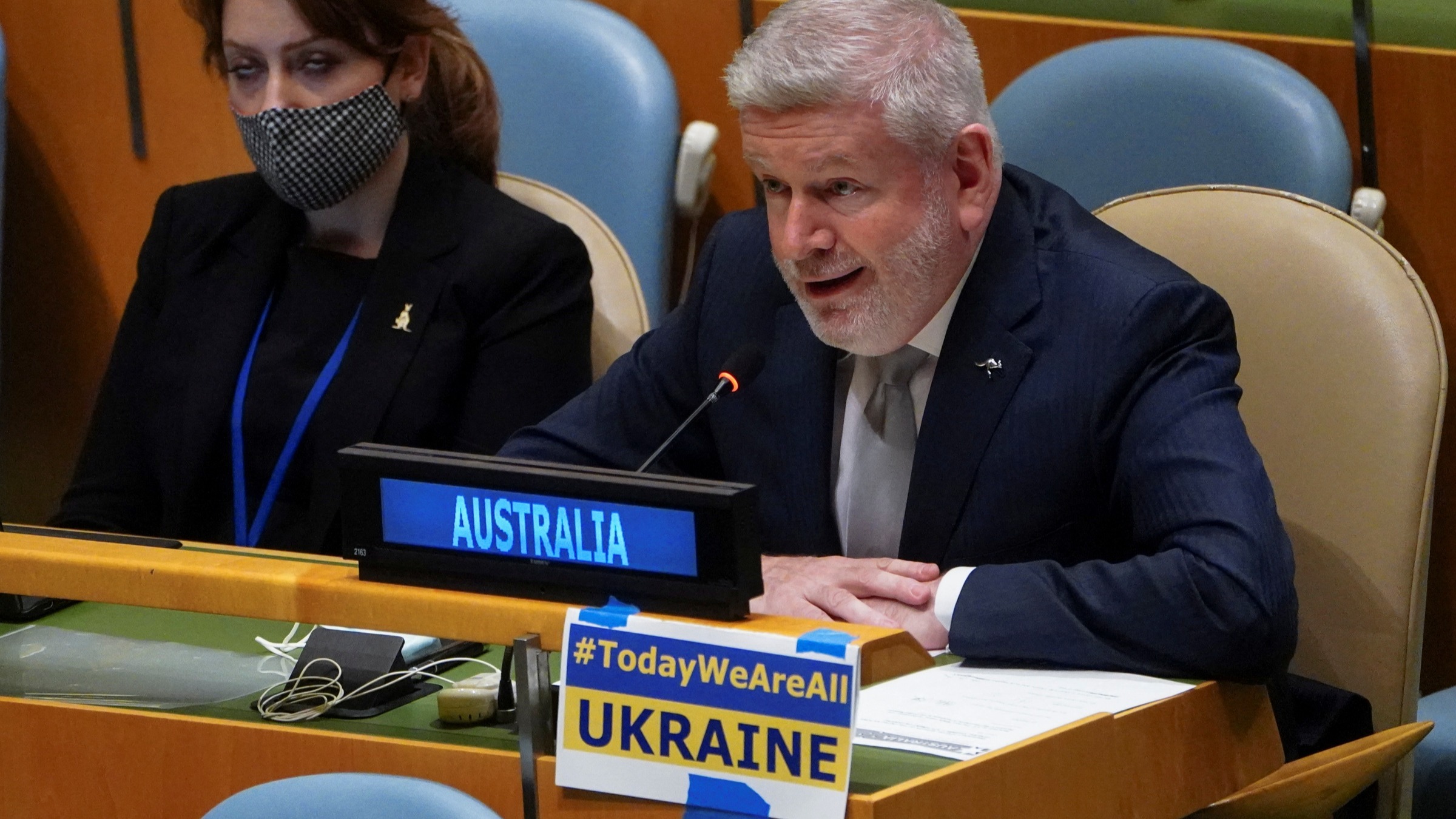 PBB Serukan Penarikan Diri Rusia dari Ukraina Segera dan Tanpa Syarat