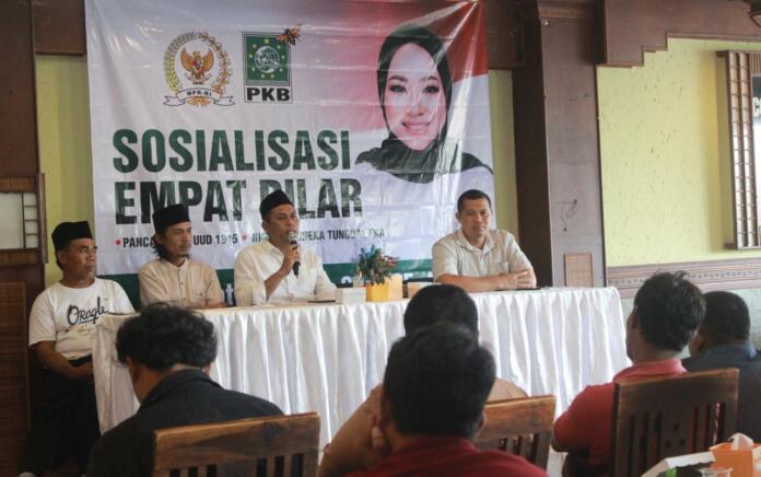 Tingkatkan Kesadaran Kebangsaan, Ratna Juwita Gelar Sosialisasi Empat Pilar di Bojonegoro