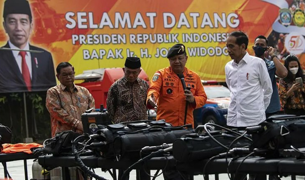 Presiden Jokowi Minta Basarnas Miliki Alat Pencarian Berteknologi Mutakhir