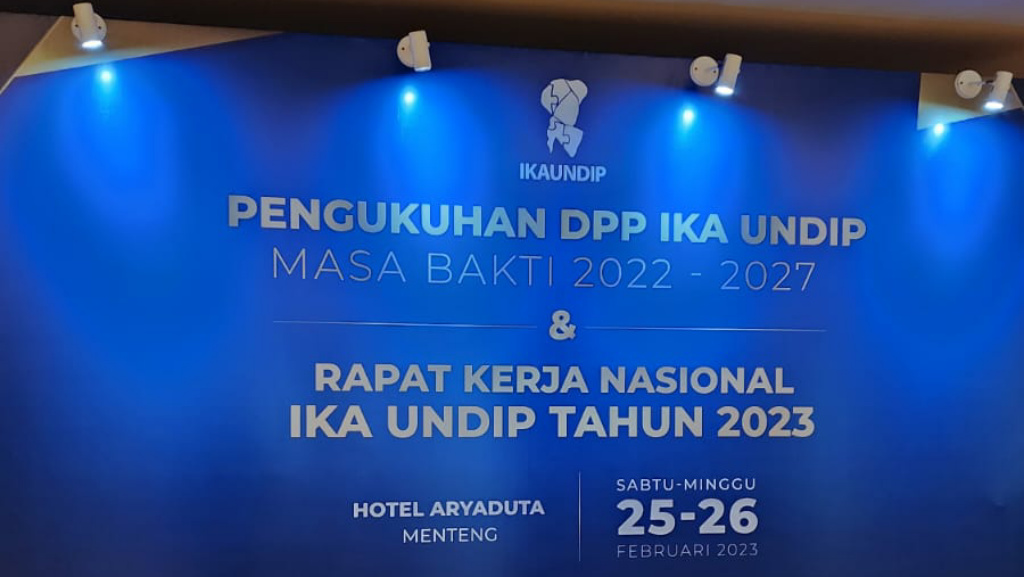 Gelar Rakernas, IKA Undip: Ikhtiar Wujudkan Indonesia Emas 2045