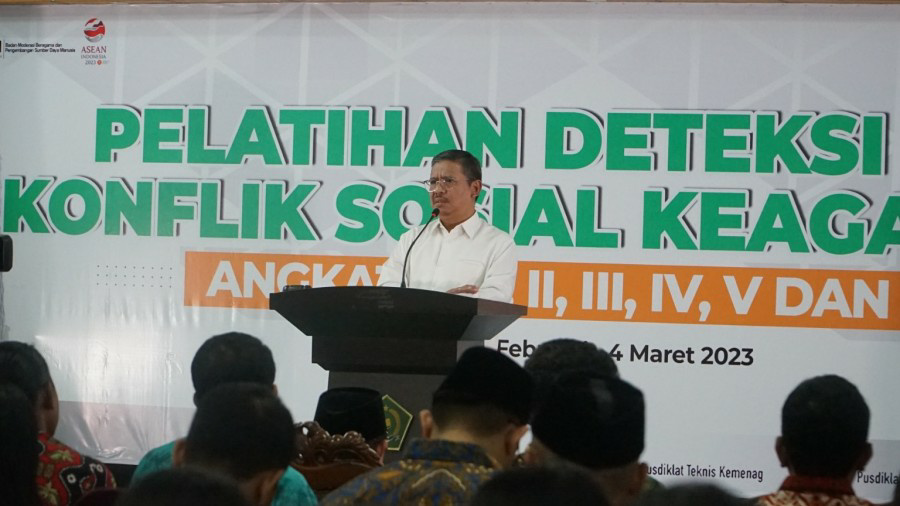 Kemenag Gelar Pelatihan Deteksi Dini Konflik Sosial Keagamaan