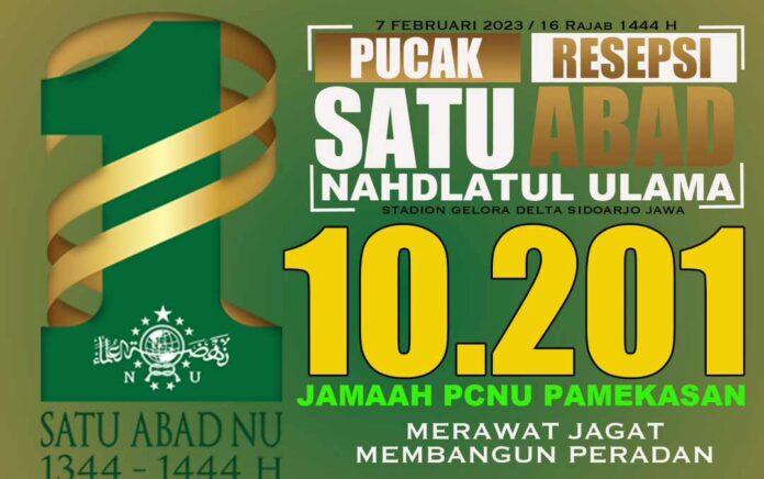 10.201 Nahdliyyin Pamekasan akan Ikuti Puncak Resepsi 1 Abad NU