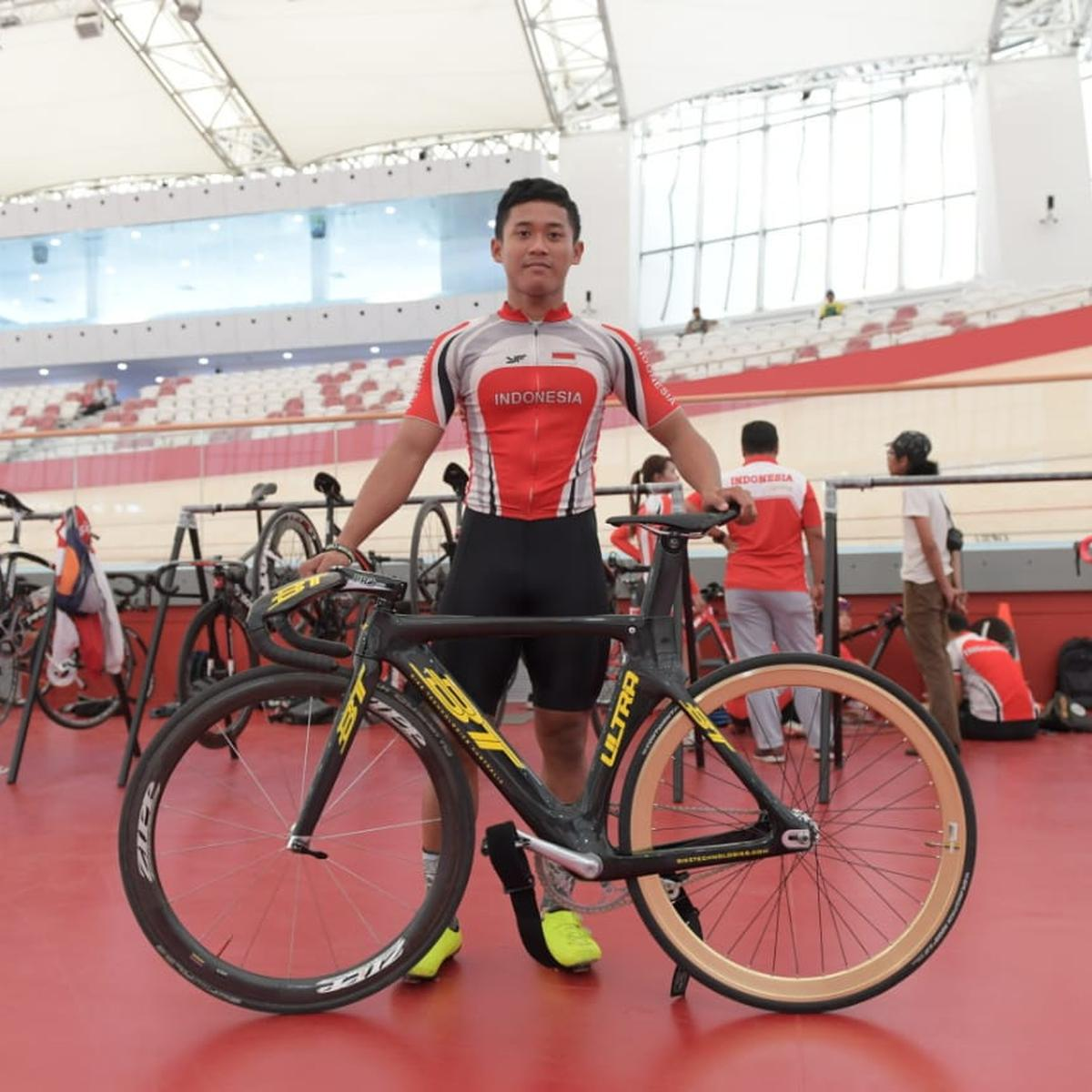 Terry Yudha Tersingkir dari Balap Sepeda Elimination UCI Track Nation Cup 2023