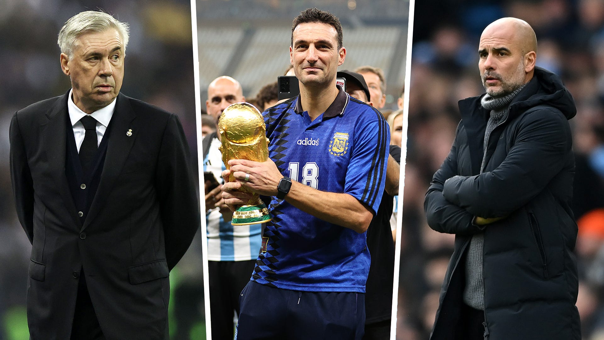 3 Pelatih Terbaik Versi FIFA: Pep Guardiola, Ancelotti, dan Lionel Scaloni