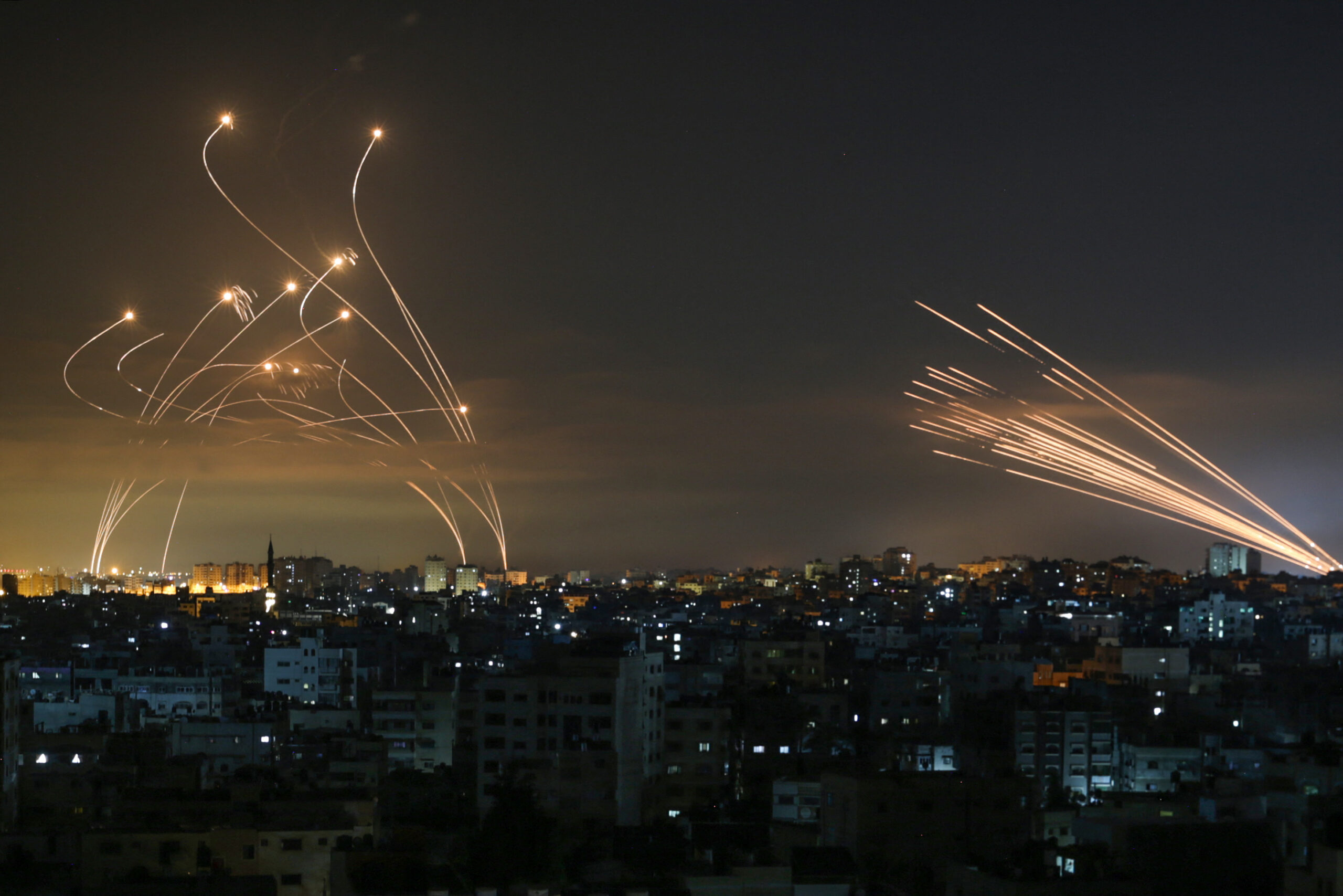 Iron Dome Israel Cegat Pesawat Tak Berawak Milik Hamas