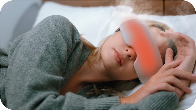 eyeSpa, Spa Massager Penyegar Mata Bahkan Saat Tidur