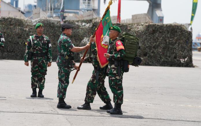 Panglima TNI Lepas Keberangkatan 850 Prajurit Satgas Operasi Pengamanan Papua