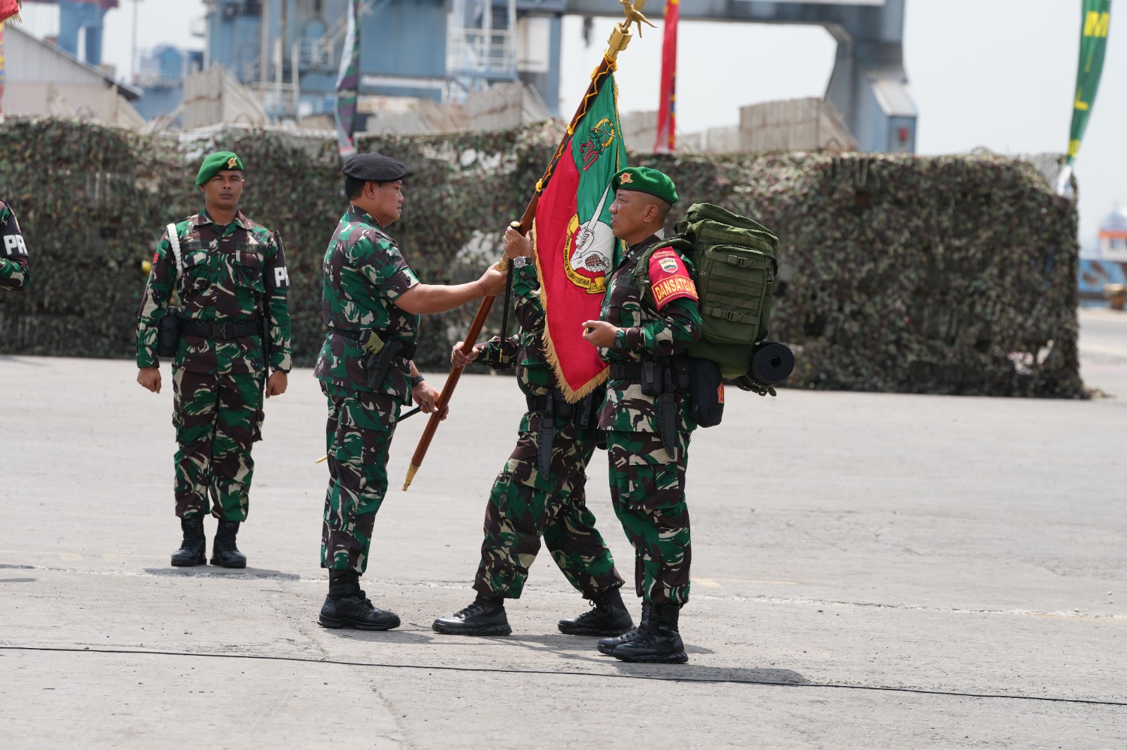 Panglima TNI Lepas Keberangkatan 850 Prajurit Satgas Operasi Pengamanan Papua