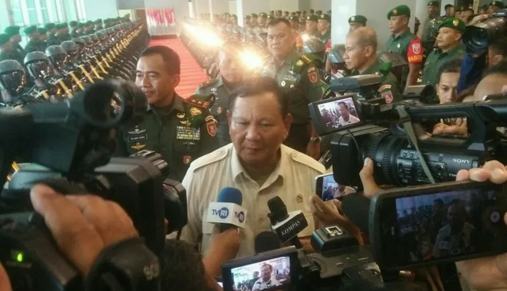 Prabowo Serahkan 2.000 Sepeda Motor untuk Babinsa