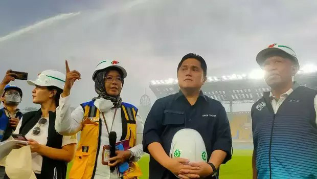 Erick Thohir Berharap Stadion Jalak Harupat Tidak Dicoret FIFA dari Piala Dunia U-20