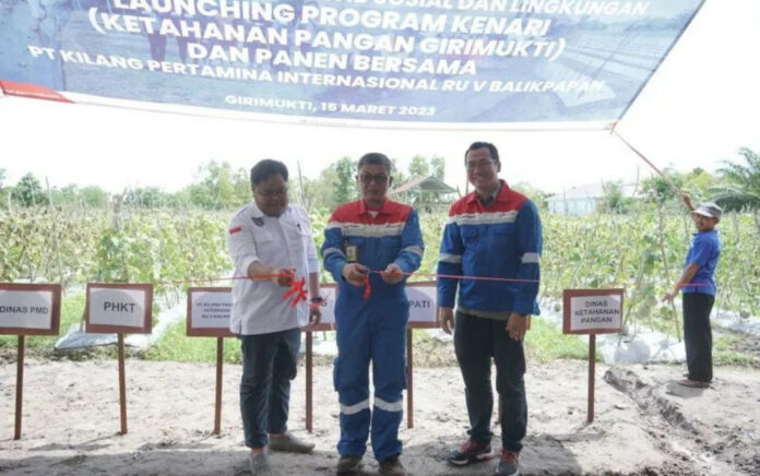 Pertamina Salurkan Bantuan Pembibitan Hortikultura dengan Panel Surya untuk Petani IKN 