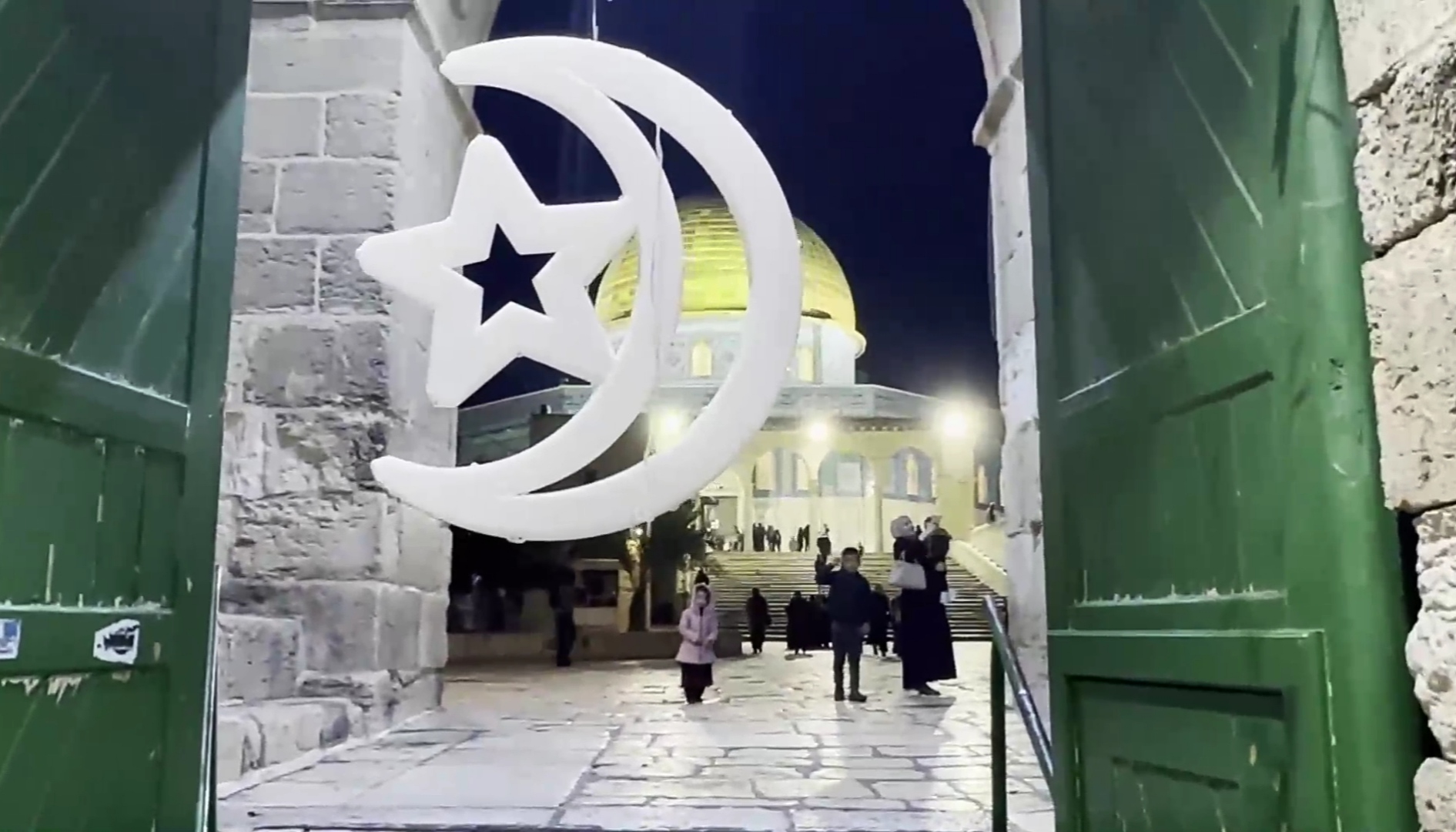Umat Muslim di Kota Tua Yerusalem Bersiap Sambut Bulan Suci Ramadan