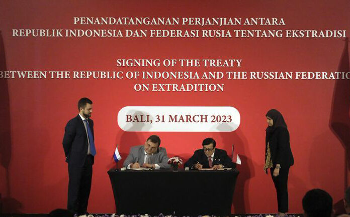 Indonesia Teken Perjanjian Ekstradisi dengan Rusia