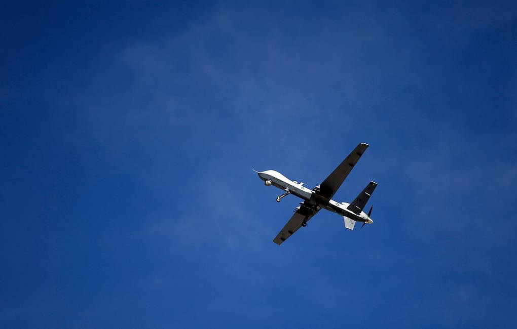 Drone Reaper MQ-9 Angkatan Udara AS. Foto: © Isaac Brekken/Getty Images.