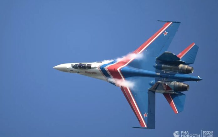 Jet tempur Su-35 Rusia. Foto: MOD_Russia.