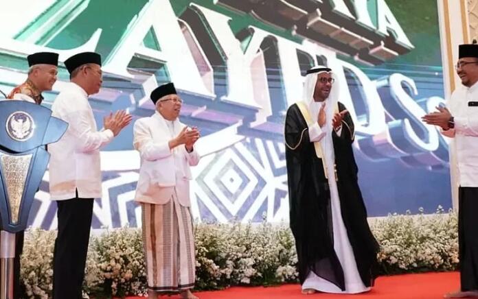Wapres Minta Masjid Raya Syekh Zayed Jadi Corong Perdamaian