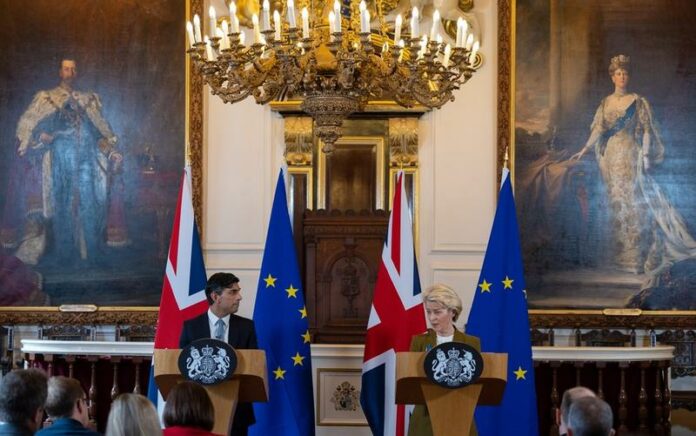 Inggris-UE Adopsi Kesepakatan Baru Pasca-brexit "Windsor Framework"