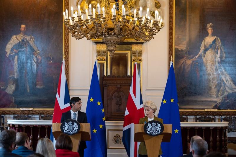 Inggris-UE Adopsi Kesepakatan Baru Pasca-brexit "Windsor Framework"
