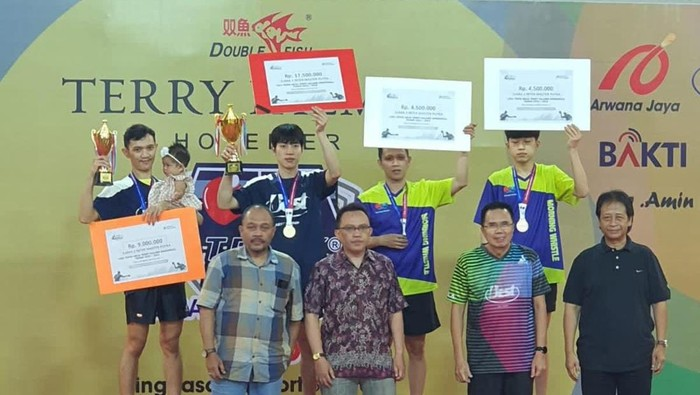 Kalah Dari Wakil Korsel, Bima Jadi Runner Up di Kejuaraan Tenis Meja