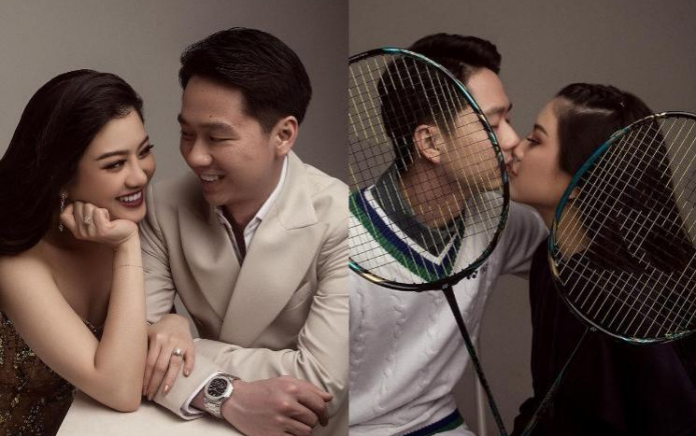 Lakukan Foto Prewedding, Kevin Sanjaya Begitu Serasi dengan Valencia