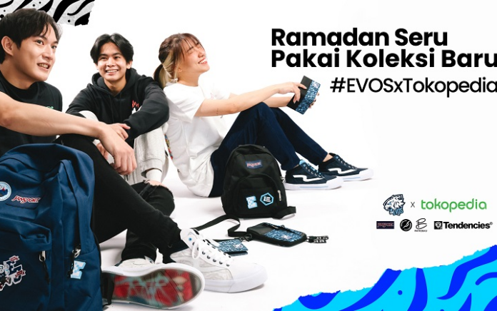 EVOS Esports Lakukan Kolaborasi dengan Tokopedia