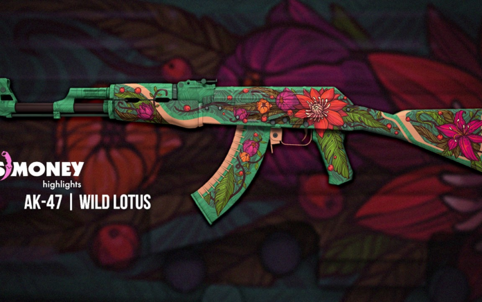 Wow, Skin AK47 Wild Lotus Terjual Seharga Rp 2,4 Milliar