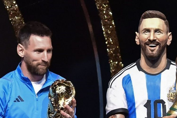 Patung Lionel Messi Bakal Dijejerkan dengan Patung Pele dan Maradona