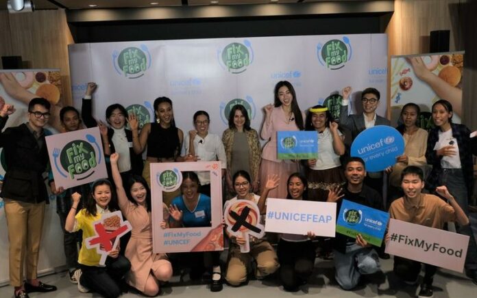 UNICEF Dukung Kampanye Lingkungan untuk Makanan yang Lebih Sehat di Asia-Pasifik