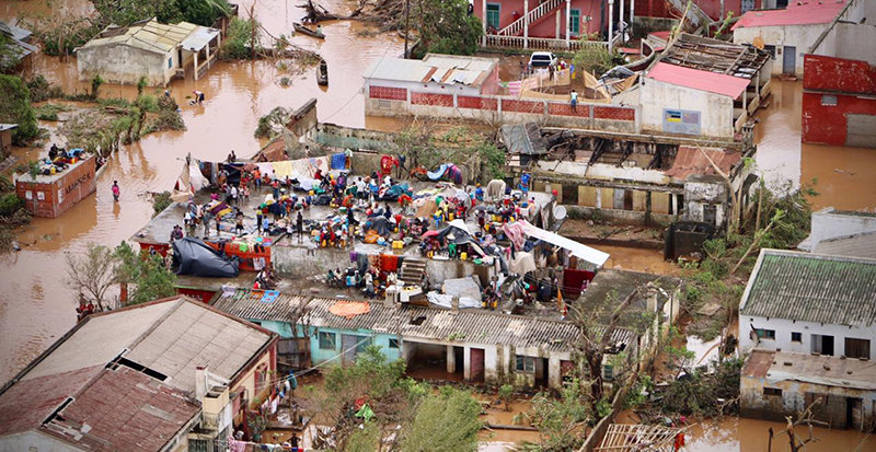 Komunitas Tionghoa di Mozambik Sumbangkan Bantuan Kemanusiaan untuk Korban Banjir