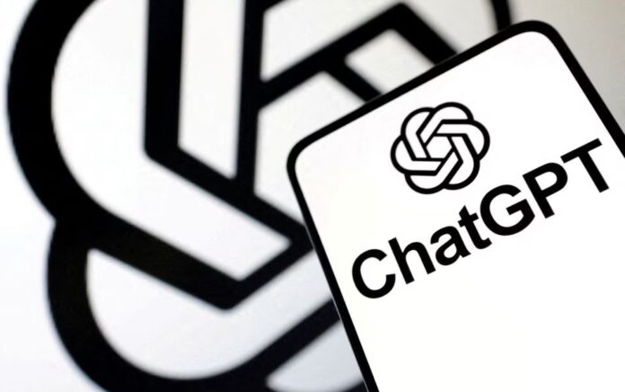 Logo ChatGPT terlihat pada ilustrasi yang diambil, 3 Februari 2023 ini. Foto: Reuters/Dado Ruvic/Illustration/File Foto.
