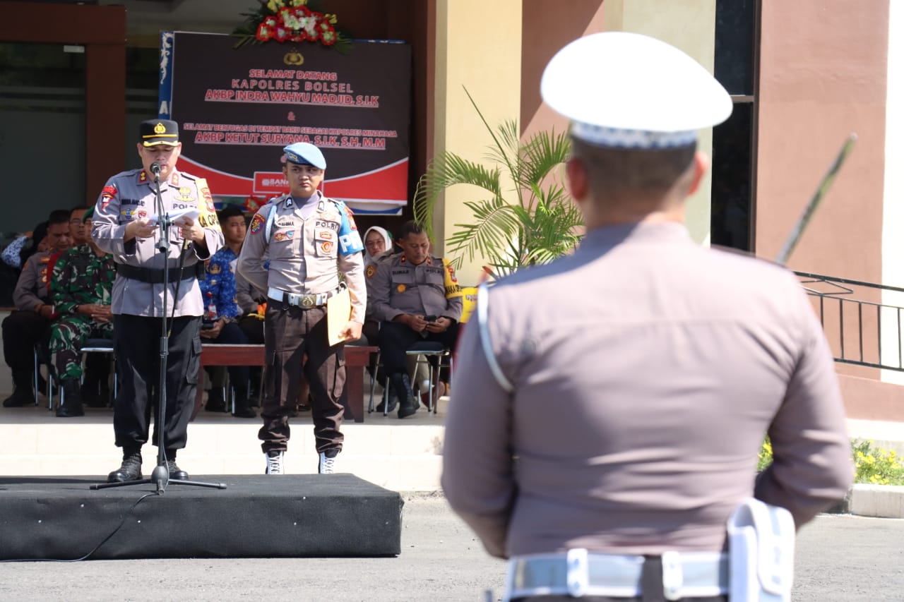 Polres Bolsel Siapkan Sejumlah Pos Pengamanan Jelang Mudik