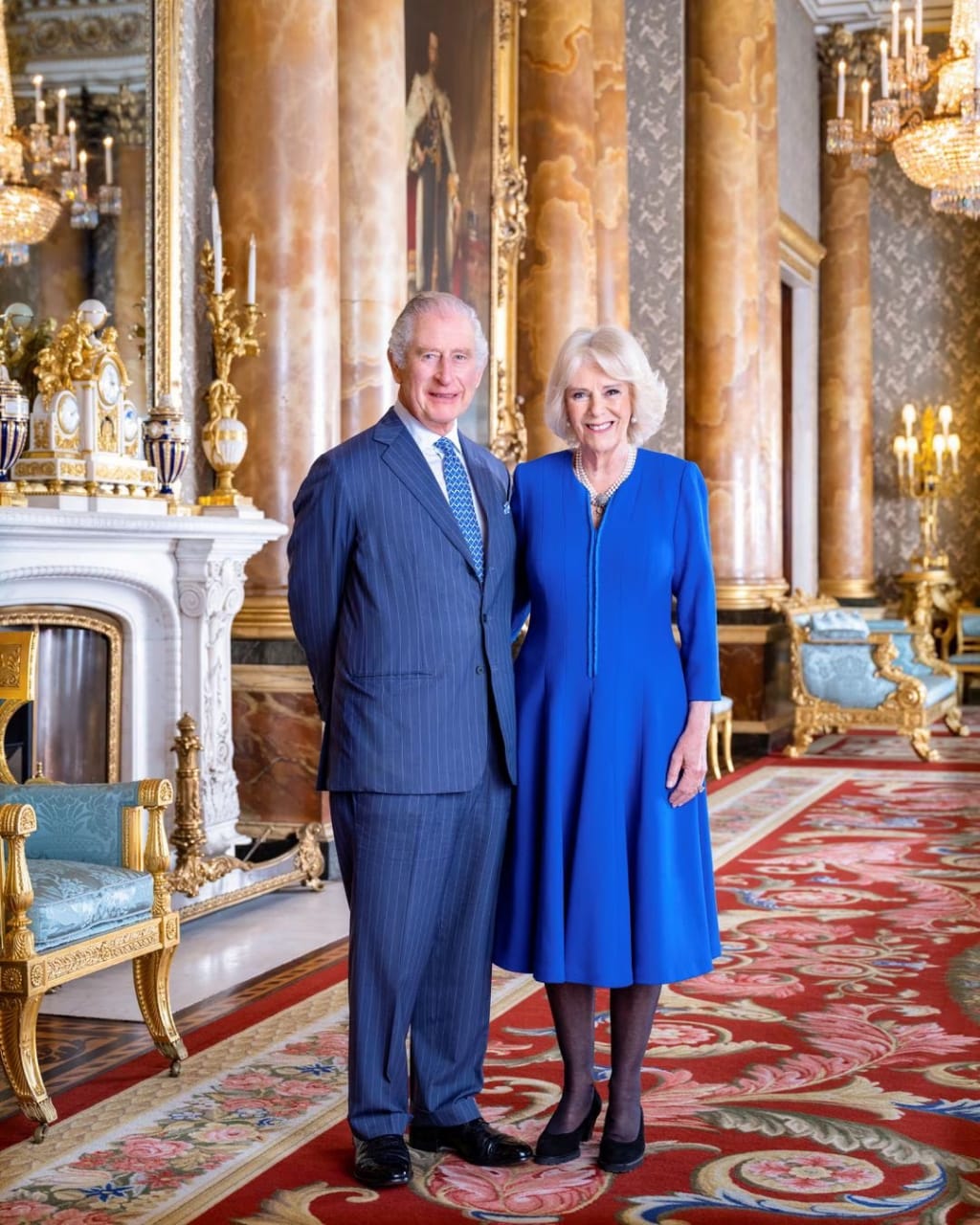 Istana Buckingham Merilis Foto sebelum Penobatan Charles dan Camilla